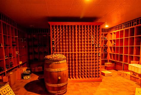 Modern Wine Basement Free Stock Photo - Public Domain Pictures