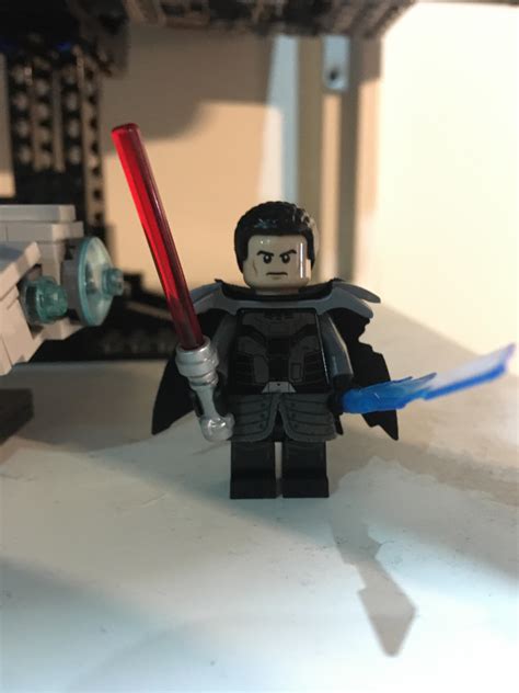 My custom Starkiller fig, any advice on improvements? : r/legostarwars