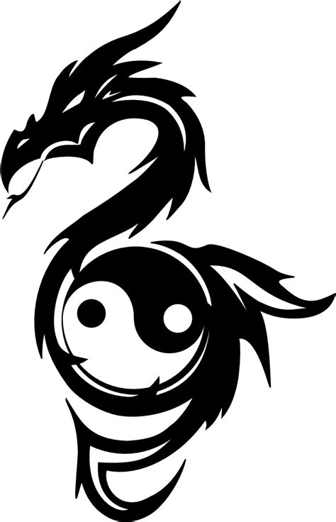 Ying Et Yang, Yen Yang, Yin Yang Art, Dragon Yin Yang Tattoo, Ying Yang ...