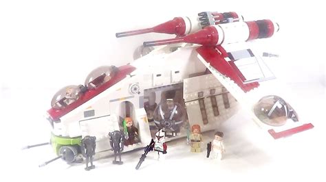 LEGO Star Wars 75021 Review: Republic Gunship - YouTube