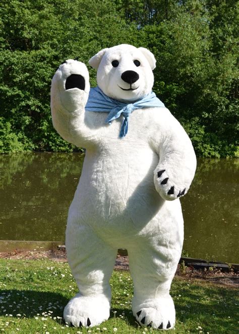 Adorable Polar Bear Mascot Character | Mascot Ambassadors