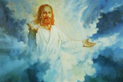 Heavenly Welcome | Jesus artwork, Jesus christ images, Pictures of jesus christ