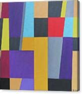 Abstract Geometric Composition 5 Painting by Johanna Hurmerinta - Fine ...