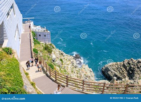 Jun 21, 2017 Yeongdo Lighthouse at Taejongdae Park, Busan, South Editorial Image - Image of ...