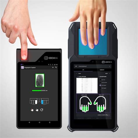 Biometric tablet range: ID Screen and ID Screen 60 | IDEMIA