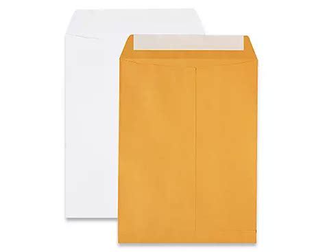 6x9 Envelopes, 9x12 Envelopes, Manila Envelopes in Stock - ULINE - Uline