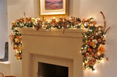 Christmas Fireplace Garland Ideas – InspirationSeek.com