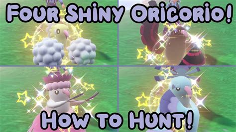 FOUR Shiny Oricorio + How to Hunt Oricorio - Pokemon Violet (Badge ...