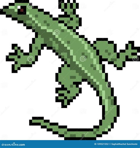 Lizard Pixel Art