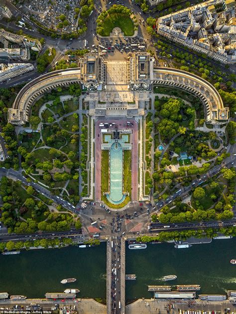 Paris from above: Eiffel Tower and Champs-Élysées are captured in aerial pictures of French ...