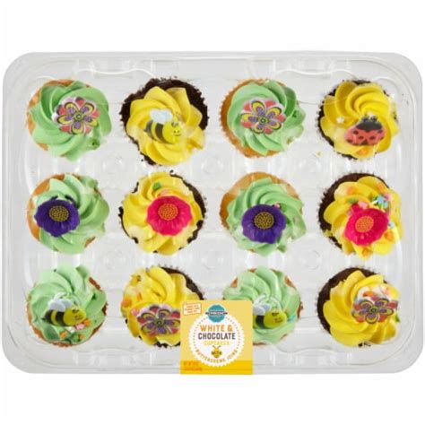 Bakery Fresh Goodness Spring Cupcakes - Assorted, 12 ct / 2 oz - Kroger