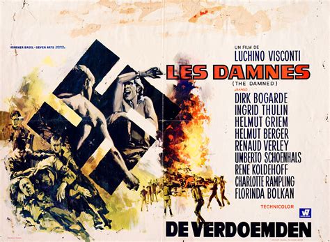 The Damned Original 1969 Belgian Movie Poster - Posteritati Movie Poster Gallery