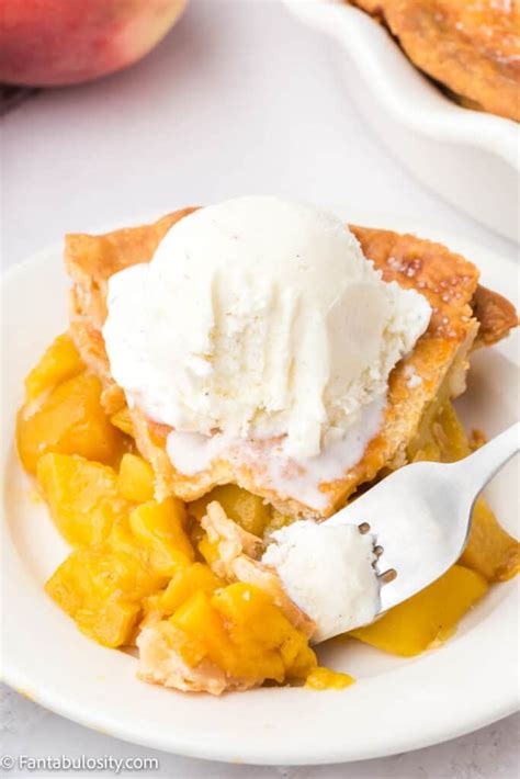 Peach Mango Pie - Fantabulosity