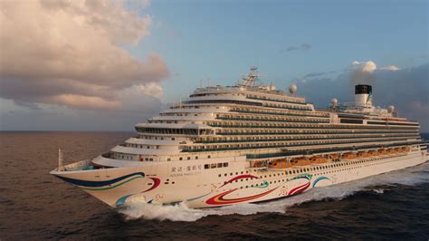 China’s largest cruise ship “Adora Magic City” sets sail - Ship Technology