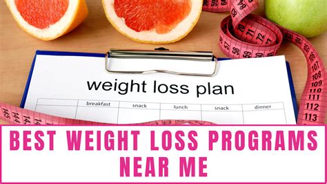 Best Weight Loss Programs Near Me