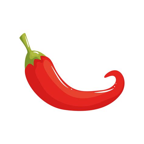 Isolated chilli vegetable vector design 4833461 Vector Art at Vecteezy