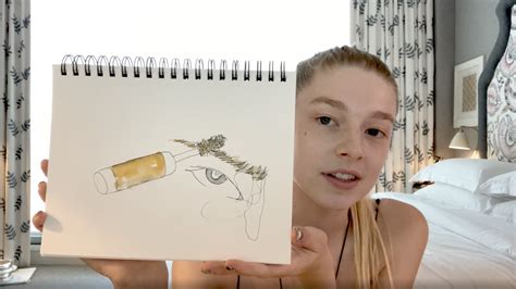 Watch Hunter Schafer Create 3 Paintings in 10 Minutes | Hunter, Baby hunter, Biblical art