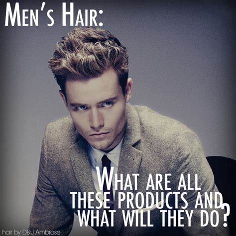 Choosing the Right Men's Hair Products - Bangstyle - House of Hair ...