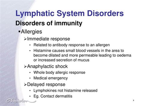 PPT - Lymphatic System Disorders PowerPoint Presentation - ID:6364192