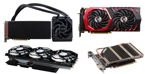 Different Types of Graphics Card Cooling Solutions for GPU, VRAM & VRM