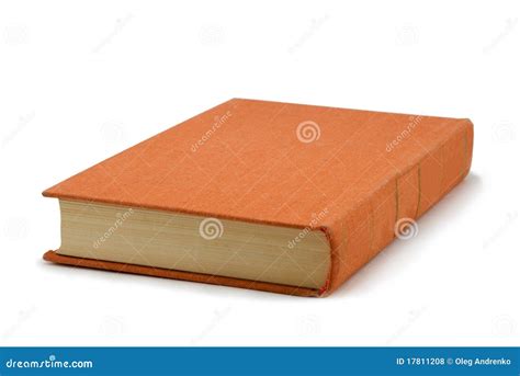 The orange book stock photo. Image of orange, white, literature - 17811208