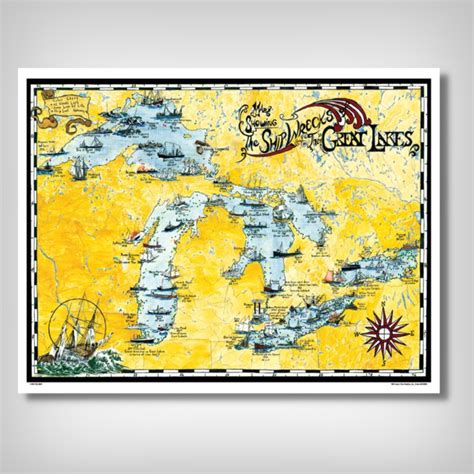 Great Lakes Map Posters – National Museum of the Great Lakes