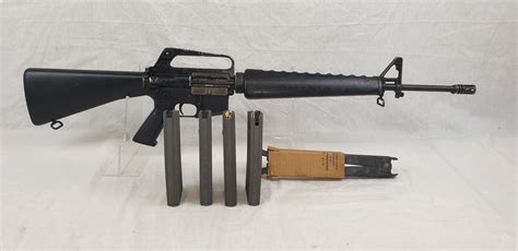 American Vietnam Era M16 Assault Rifle and Kit - Deactivated - Sally Antiques