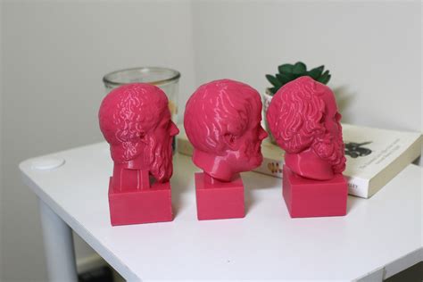 Plato Aristotle Socrates Busts Statues of the Greek - Etsy