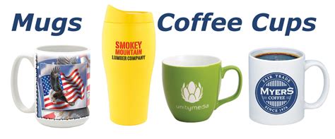 Imprinted Mugs & Coffee Cups