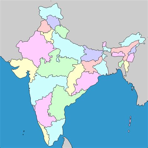 India States and Capitals—See Indian states and capitals on an ...