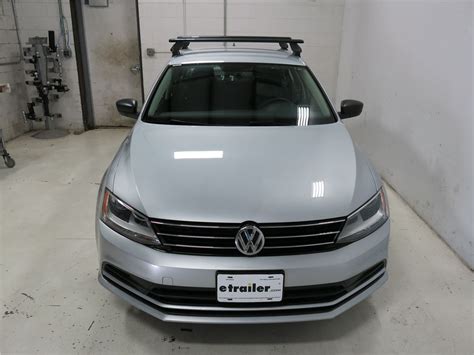 Volkswagen Jetta Custom DK Fit Kit for 4 Rhino-Rack 2500 Series Roof Rack Legs - Naked Roof