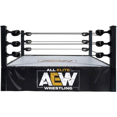 Unrivaled Collection Action Ring - AEW All Elite Wrestling - 3 Count - Wrestling Merchandise