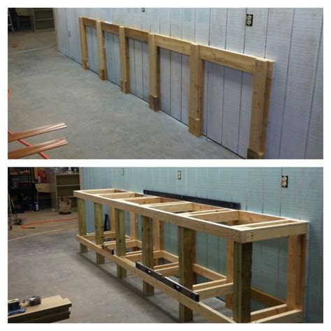 How to build a workbench out of 2x4 and plywood ~ Woodworking Design