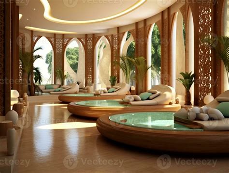 Spa center interior, Generative AI 31174865 Stock Photo at Vecteezy