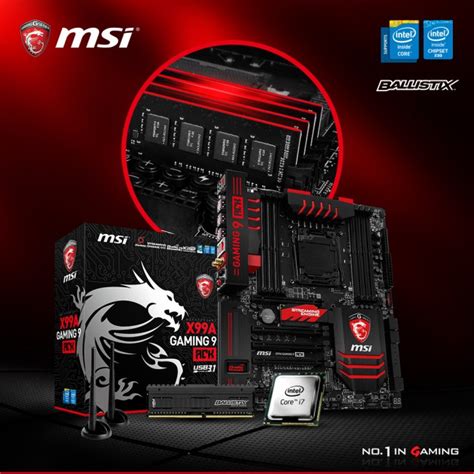 MSI offering X99 motherboard and DDR4 RAM combos | KitGuru