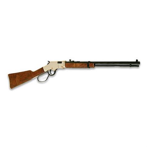 Henry Golden Boy Large Loop, Lever Action, .22LR, 20" Barrel, 16+1 Rounds - 641594, Lever Action ...