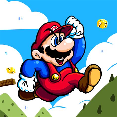 mario when he jump by darknubs on Newgrounds