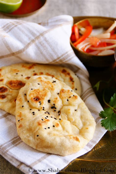 Shab's Cuisine: Naan (Indian Leavened Flat-bread)