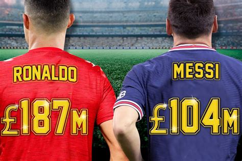 Cristiano Ronaldo nearly DOUBLES Lionel Messi shirt sales after ...