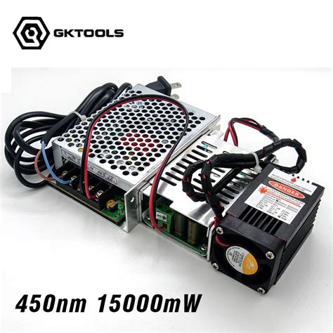 450 nm, 15000 mW 12V High Power Laser Module have TTL,Adjustable Focus Blue Laser module. DIY ...