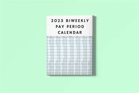 2023 Biweekly Payroll Calendar Printable Pdf Poster E - vrogue.co