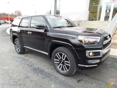 2017 Midnight Black Metallic Toyota 4Runner Limited 4x4 #118900076 ...