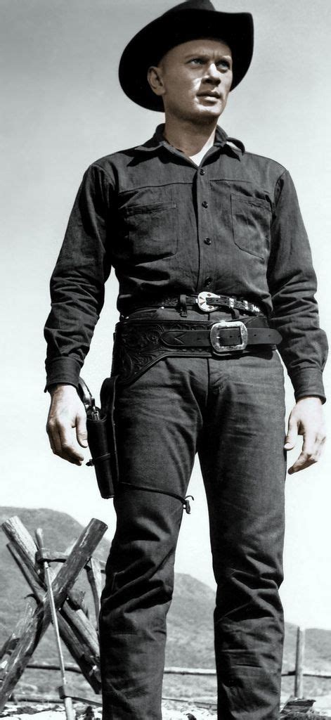 Yul Brynner (in Magnificent Seven) | Yul brynner, Classic movie stars, Movie stars