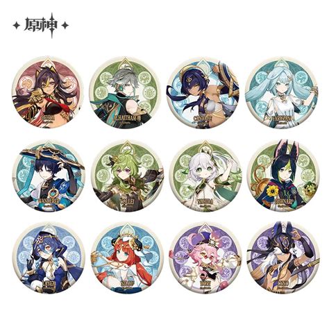 Genshin Impact Sumeru Character Badge – ACG Go Anime