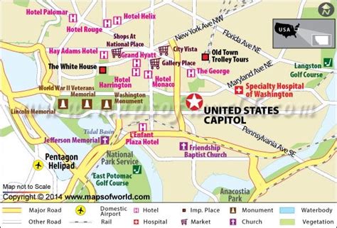 Map Of Washington Dc Capitol - Map of West Las Vegas Nevada