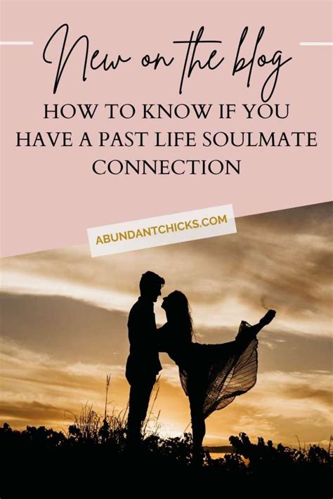 How to know if you have a soulmate from a past life?