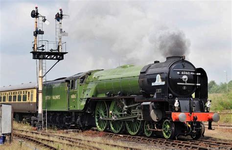 LNER Peppercorn Class A1 #60163 "Tornado", a 4-6-2 "Pacific" locomotive constructed in ...