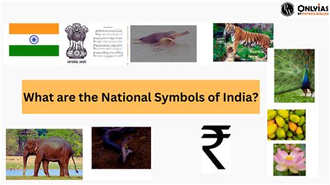 National Symbols Of India With All 17 Names List