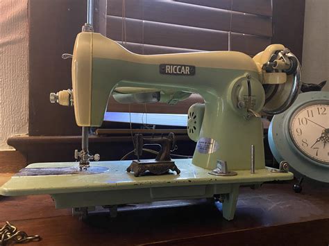 Vintage Riccar Sewing Machine Models / Quality made in japan mostly metal machine that sews a ...