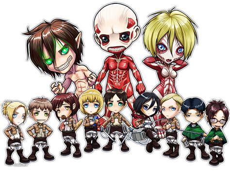 🔥 [50+] Attack on Titan Chibi Wallpapers | WallpaperSafari